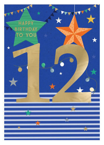 Picture of 12 TODAY BIRTHDAY CARD